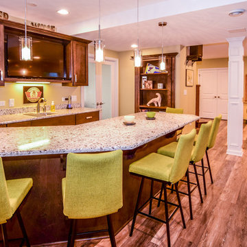 Functional Basement Remodel in Aurora, IL