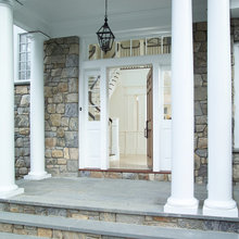 Outdoor paint and rock