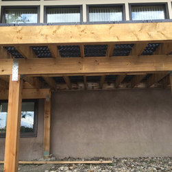 Second Story Stone Deck - Landscaping Stones And Pavers