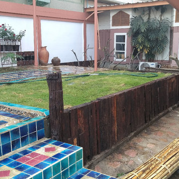 Local tiles and Garden