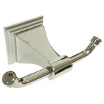 eBuilderDirect - eBuilderDirect Bathroom Accessories, Polished Chrome, Robe Hook - eBuilderDirect Bathroom Accessory sets are a functional and stylish addition to any bathroom, powder room, or laundry room. These bath sets are constructed of metal and come with all necessary mounting brackets, drywall anchors, and screws.