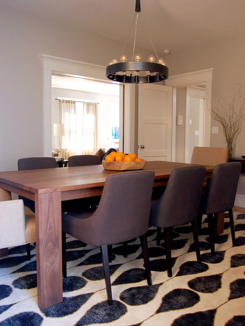 Best Dining Room Area Rug Design Ideas & Remodel Pictures | Houzz