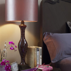Dimond HGTV Table Lamp with Hand Painted Glass - Table Lamps