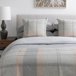 Glengarry Light Grey/Tan Pillow - Decorative Pillows