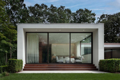Trendy home design photo in Austin
