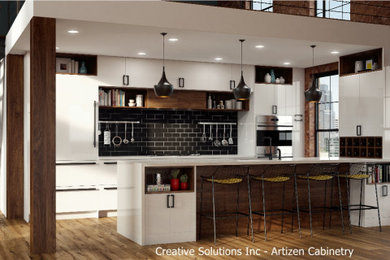 Kitchen photo in Chicago