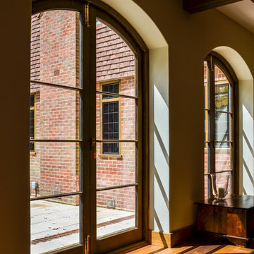 French Doors and Windows in Country Home