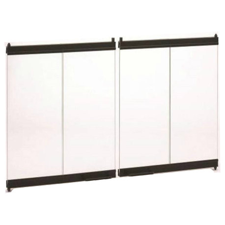 Fmi Bi-Fold Door 42", Black