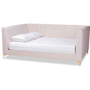 Oksana Daybed - Light Pink, Gold, Queen