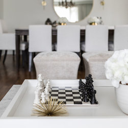 Classis open concept living, dining room - Decorative Objects And Figurines
