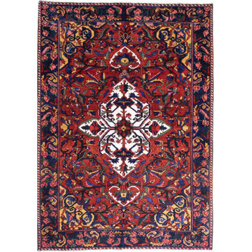 Persian Rug Bakhtiari Antique 6'9"x4'10" Hand Knotted