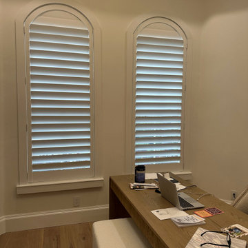 Arched Windows and Whole-Home Plantation Shutters — Jupiter, FL