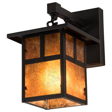 6.5 Wide Hyde Park T Mission Hanging Wall Sconce