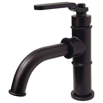 KS2825KL Single-Handle Bathroom Faucet With Push Pop-Up, Oil Rubbed Bronze
