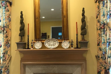 HVB Mantle and living room