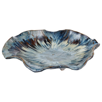 ELK HOME S0037-11349 Mulry Charger - Prussian Blue Glazed