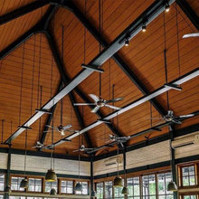 Pole barn ceiling
