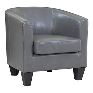 Executive Chair Red Barrel Studio Upholstery Color: Black/Silver