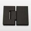 78"x76.5" Frameless 3 Panel Inline Shower Door, Matte Black