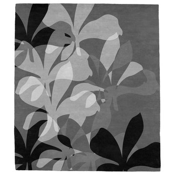 Blossom Gray Rug, 6'x9'