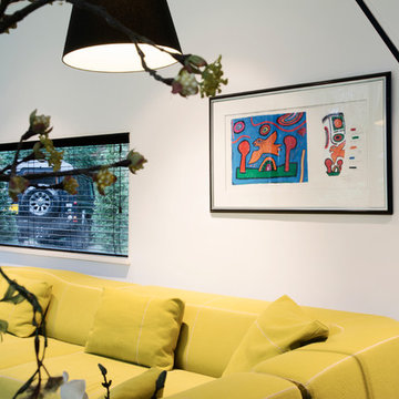 Restyling contemporary living room