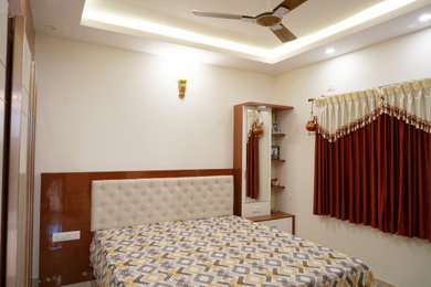 Modern Bedroom Design-Dressing Unit design-false ceiling