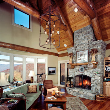 Contemporary Adirondack Mountain Cottage