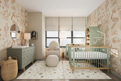 Nursery - modern nursery idea in New York