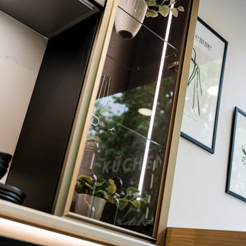Wilmslow Showroom - Lugano Lack display