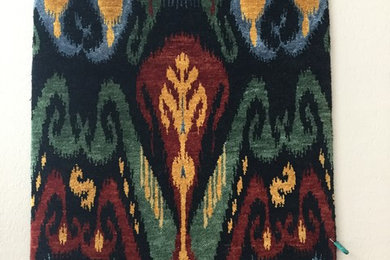 Ikat with Silk