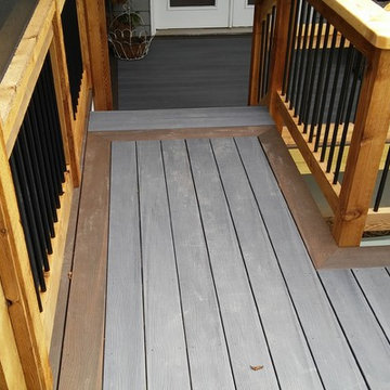 Curved Wood Deck