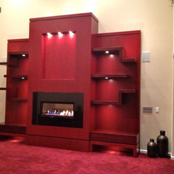 Direct Vent Gas - Modern Fireplaces - Indoor Fireplaces