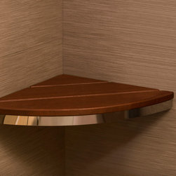 Invisia Corner Seat - Bathroom Accessories