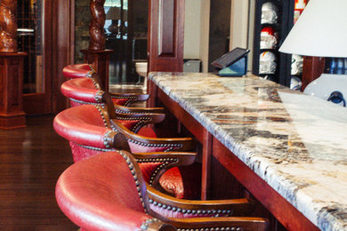 Inspiration for a timeless basement remodel in Other