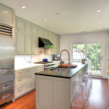 White Shaker IKEA Kitchen