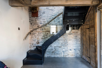 This is an example of a contemporary staircase in Other.