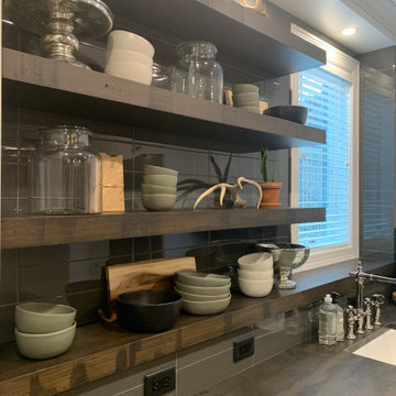 Recreation Room with kitchenette, office, bathroom & family room