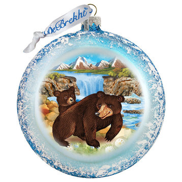 Grizzly Play Ornament