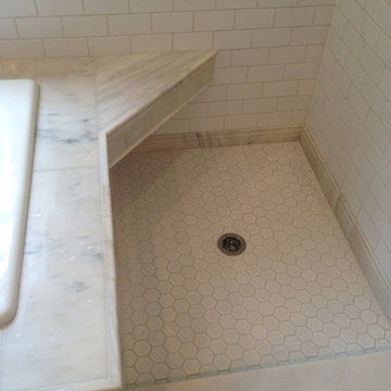 Curbed Walk-In Showers