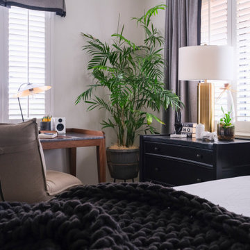 Pasadena Spanish Colonial Guest Bedroom