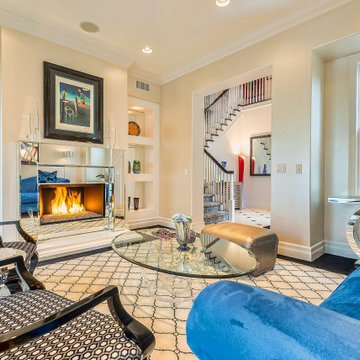 Art Collector's Colorful Home
