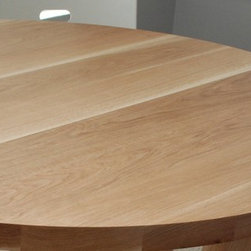 Angled Leg Round Table - Dining Tables