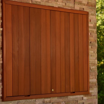 Pergola and TV Wall