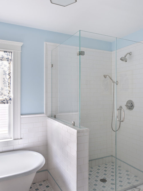 Custom Walkin Shower Houzz