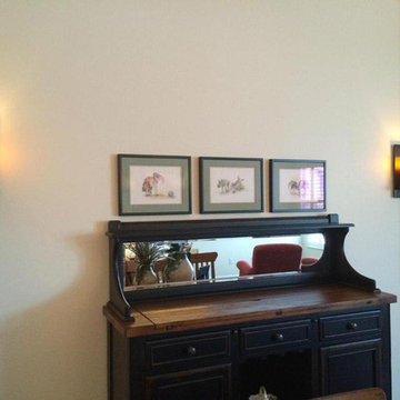 Wall Lighting in Study
