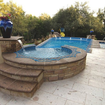 Cantera Tile Pool Decking