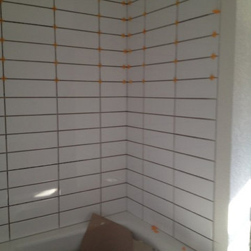 Subway Tile Shower Remodel