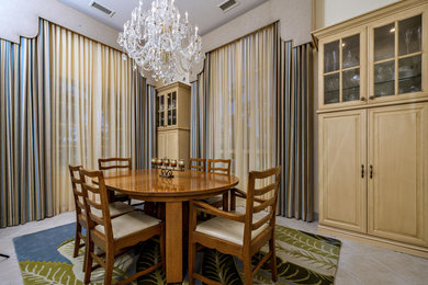 Inspiration for a dining room remodel in San Diego