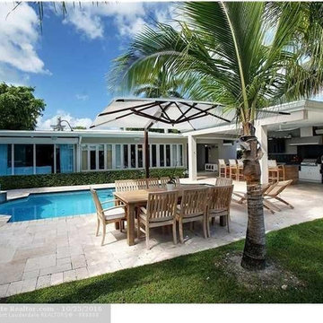 Summer Room and Outdoor Kitchen Addition, Las Olas Waterfront, Ft. Lauderdale