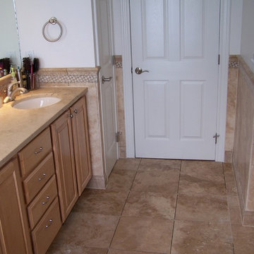Turkish Travertine Master Bath